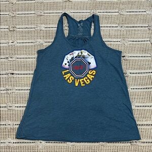 UFC Women's Teal Las Vegas Tank Top